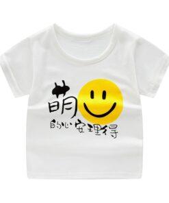HIPAC 10%OFF Children's Short Sleeve T-shirt Cotton T-shirts Boy Kid Boys And Girls Tops Shirts Children's Tshirt