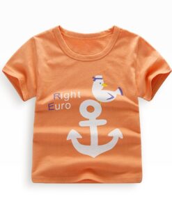 HIPAC 10%OFF Children's Short Sleeve T-shirt Cotton T-shirts Boy Kid Boys And Girls Tops Shirts Children's Tshirt