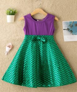 Dot Long Sleeve Dress For Girls Clothing Baby Girl Clothing Teenager School Daily Wear Kids Casual Clothes Vestido Infantil 8T