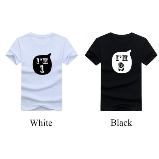 I'm 1 2 3 4 5 6 years birthday kids t shirt boys girls cotton print t shirt party short sleeve baby O-neck tshirt boy girl tops