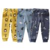 Baby Long Pants 100% Cotton Baby Harem Pants Infant Boys Girl Leggings Infant Kids Trousers Casual Baby Bottoms 0-7Y
