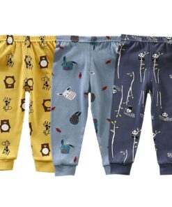 Baby Long Pants 100% Cotton Baby Harem Pants Infant Boys Girl Leggings Infant Kids Trousers Casual Baby Bottoms 0-7Y