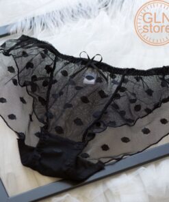 New style women underwear panties sexy mesh lace underwear briefs Japanese bow girl lace sweet low waist shorts 223