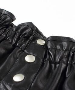 2020 New autumn winter Kids faux leather Shorts pants For Girls baby Princess Children 6 8 10 12 years