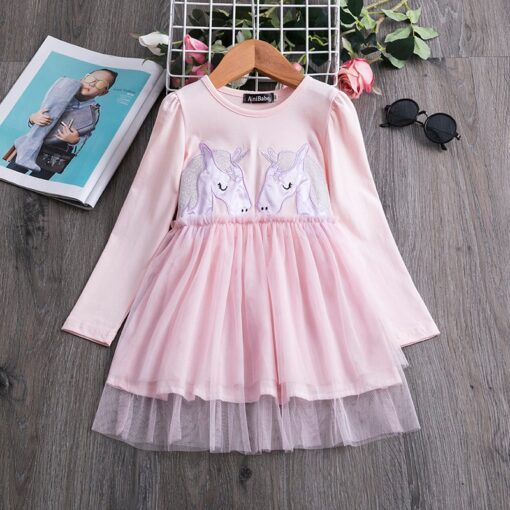 Dot Long Sleeve Dress For Girls Clothing Baby Girl Clothing Teenager School Daily Wear Kids Casual Clothes Vestido Infantil 8T
