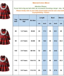 My First Christmas Baby Girls Dress Autumn Winter Kids Dresses For Girl 2020 Long Sleeve Little maid Costume new Year's gift D30