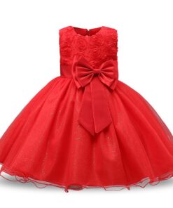 Kids Dress for Girls Summer Dresses for Party and Wedding Christmas Clothing Princess Flower Tutu Dress Children Prom Ball Gown