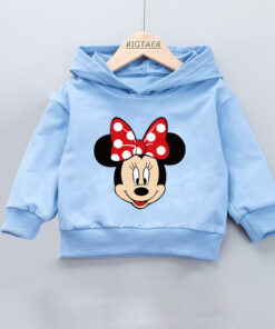 Toddler Baby Kids Boys Girls Cartoon Minnie Kids Hoodies Cute Baby Girls Sweatshirts Sweatshirt for Girls Children's Clothing