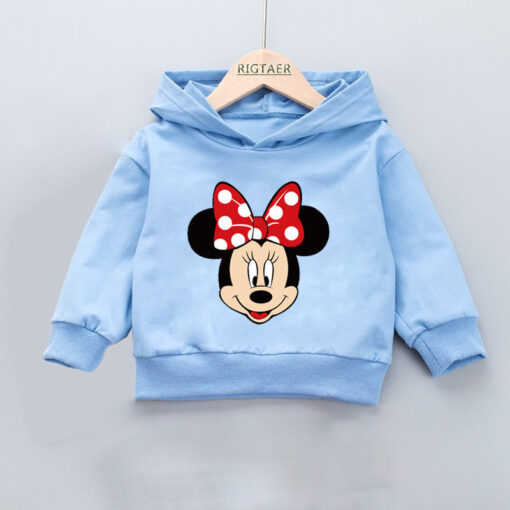 Toddler Baby Kids Boys Girls Cartoon Minnie Kids Hoodies Cute Baby Girls Sweatshirts Sweatshirt for Girls Children's Clothing