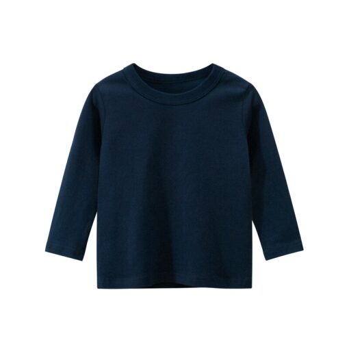 100% Cotton Long Sleeves Kids T Shirt Boys Girls Toddler Infant Baby Clothing Casual T-Shirts Tops Tees Shirt Child Clothes