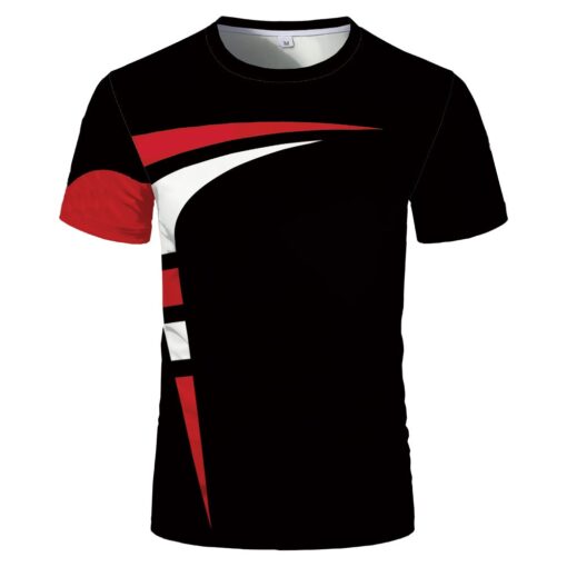 Popular Summer New Men's 3D Printing Comfortable Couple Short Sleeve T-Shirt For Women's Casual Personality Top