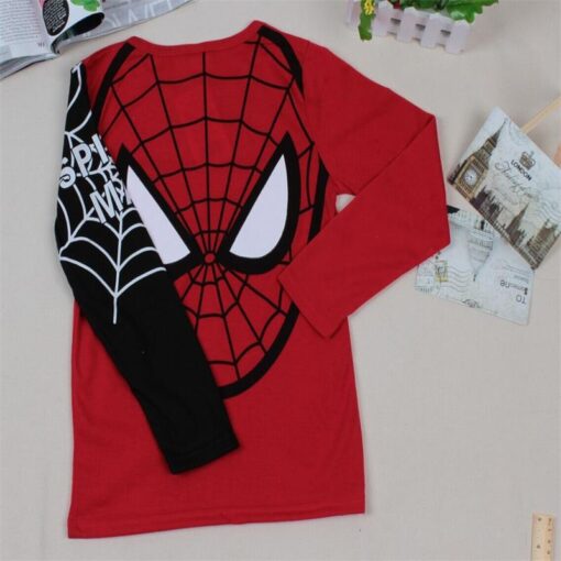 Hot sale New Kids Baby Girls Boys Popular Hero T-shirt long Sleeve kids Tops, cotton children's tops