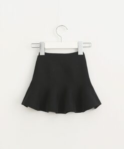 Adorable pleated tutu skirt children winter clothes warm cozy knitting bottoming skirt toddler baby girls clothing 2-6Yrs
