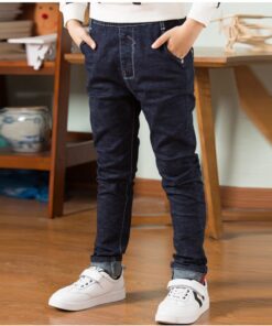 High Quality Autumn Spring Baby Jeans For Boys Pants Kids Clothes Cotton Casual Children Teenager Denim Trousers Boys Clothes
