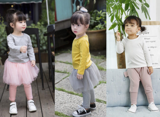 2020 Brand New Toddler Infant Child Kids Baby Boys Girls Cotton Warm Clothing T-shirt Tops Thermal underwear Brief Outwear 6M-5T