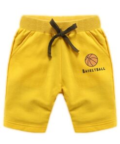 OFCS Baby Boys Shorts Trousers For Boy Girls Shorts Children's Cotton Sports Boys Beach Shorts Kids Boys Short Motion Pants 2-12