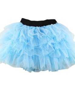 Wennikids Baby Girl Candy Color Half-length Tulle Tutu dance Skirt cute Solid Color Fashion pettiskrit 3-8 years