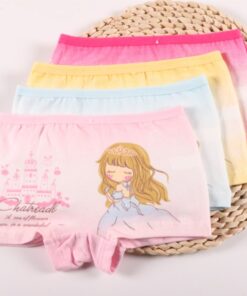 4pcs/lot Cute Pants For Girls Cotton Child's Underwear Boxer Cotton Children's Pants Kids Shorts For Girls Clothing