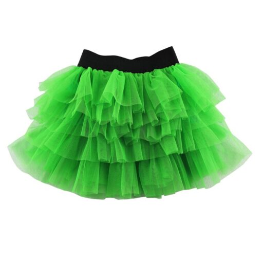 Wennikids Baby Girl Candy Color Half-length Tulle Tutu dance Skirt cute Solid Color Fashion pettiskrit 3-8 years