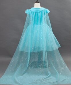 Customs Fashion Girls Children Clothes Anna Elsa Dress Girl Baby Elza Dresses For Girl's Kids Princess Infantis 2-10 years old