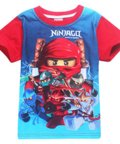 Boys T-shirts 2020 Summer Kids Ninjago T Shirts Cotton Top Tees Boys Girls tshirt Costume Boys Clothes Children Clothing 3-10y
