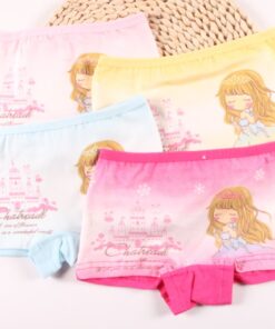 4pcs/lot Cute Pants For Girls Cotton Child's Underwear Boxer Cotton Children's Pants Kids Shorts For Girls Clothing