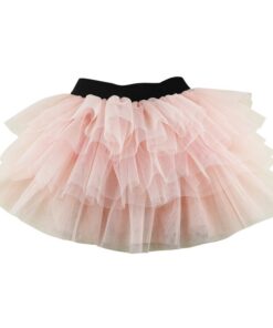 Wennikids Baby Girl Candy Color Half-length Tulle Tutu dance Skirt cute Solid Color Fashion pettiskrit 3-8 years