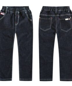 High Quality Autumn Spring Baby Jeans For Boys Pants Kids Clothes Cotton Casual Children Teenager Denim Trousers Boys Clothes