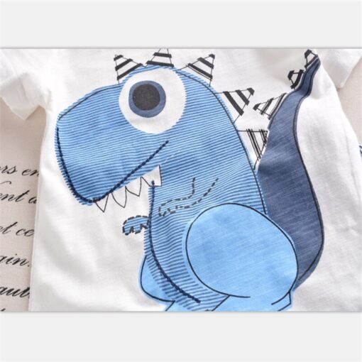 TANGUOANT Hot Sale Brand Boys Clothing Children Summer Boys Clothes Cartoon Kids Boy Clothing Set T-shit+Pants Cotton