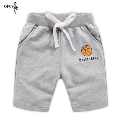 OFCS Baby Boys Shorts Trousers For Boy Girls Shorts Children's Cotton Sports Boys Beach Shorts Kids Boys Short Motion Pants 2-12