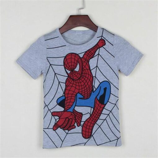 New children t shirts, Popular Hero Print Kids Baby Boy Tops Short Sleeve T-Shirt Summer Tee free shipping