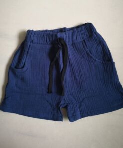 2020 Fashion Boy Clothes Girls Pants Kids Summer Trousers Children Pants for Baby Boys Shorts beach cheap solid linen 90~130