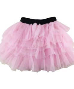Wennikids Baby Girl Candy Color Half-length Tulle Tutu dance Skirt cute Solid Color Fashion pettiskrit 3-8 years