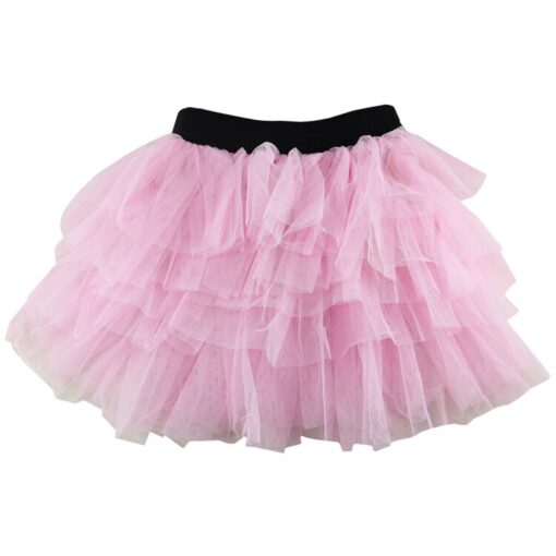 Wennikids Baby Girl Candy Color Half-length Tulle Tutu dance Skirt cute Solid Color Fashion pettiskrit 3-8 years