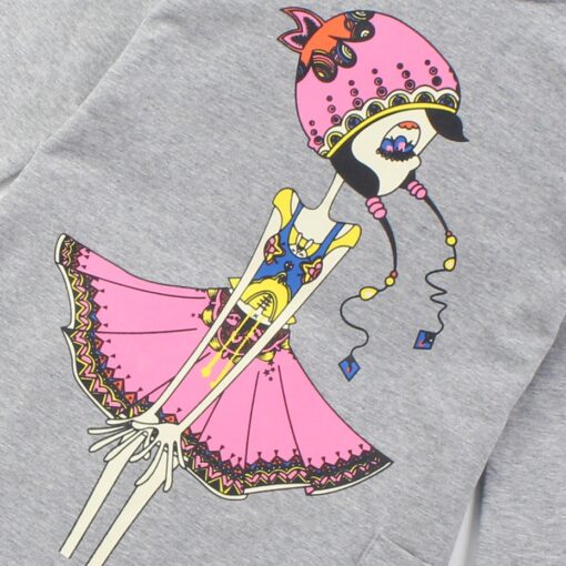Girls Dresses Teenage Spring Party Dress For Girls 2020 Summer Long Sleeve Cartoon Kids Dress For Girls 6 8 10 12 Years