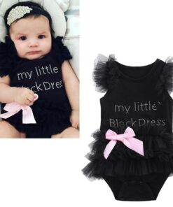 Infant Girls Bodysuits No Sleeve Baby Clothes Summer Newborn Baby Clothes Kawaii Outfit Infant Short sleeve Daddy Cute Gift New