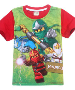 Boys T-shirts 2020 Summer Kids Ninjago T Shirts Cotton Top Tees Boys Girls tshirt Costume Boys Clothes Children Clothing 3-10y