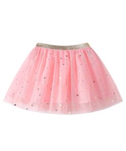 Skirts Toddler Kids baby Children's Clothing Girl skirt denim princess skirt tutu Party Stars Sequins Dance 19May24