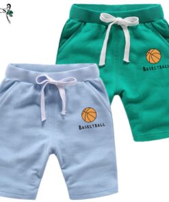 OFCS Baby Boys Shorts Trousers For Boy Girls Shorts Children's Cotton Sports Boys Beach Shorts Kids Boys Short Motion Pants 2-12
