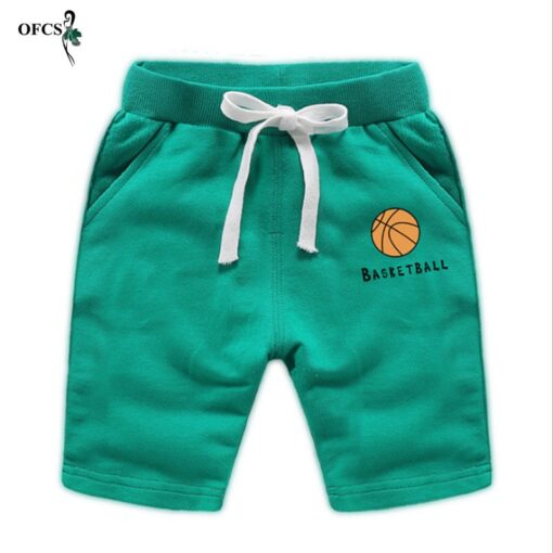 OFCS Baby Boys Shorts Trousers For Boy Girls Shorts Children's Cotton Sports Boys Beach Shorts Kids Boys Short Motion Pants 2-12