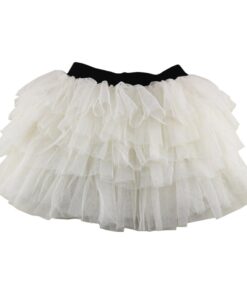 Wennikids Baby Girl Candy Color Half-length Tulle Tutu dance Skirt cute Solid Color Fashion pettiskrit 3-8 years