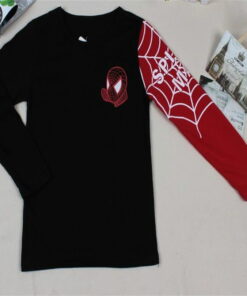 Hot sale New Kids Baby Girls Boys Popular Hero T-shirt long Sleeve kids Tops, cotton children's tops