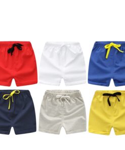 Summer Children Shorts Cotton Shorts For Boys Girls Brand Shorts Toddler Panties Kids Beach Short Sports Pants Baby Clothing