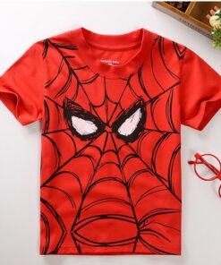 New children t shirts, Popular Hero Print Kids Baby Boy Tops Short Sleeve T-Shirt Summer Tee free shipping