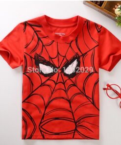 New children t shirts, Popular Hero Print Kids Baby Boy Tops Short Sleeve T-Shirt Summer Tee free shipping