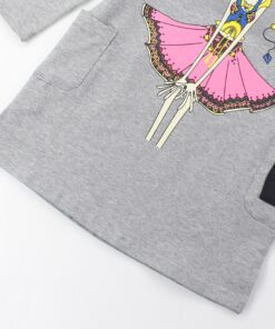 Girls Dresses Teenage Spring Party Dress For Girls 2020 Summer Long Sleeve Cartoon Kids Dress For Girls 6 8 10 12 Years