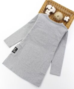Girls Dresses Teenage Spring Party Dress For Girls 2020 Summer Long Sleeve Cartoon Kids Dress For Girls 6 8 10 12 Years