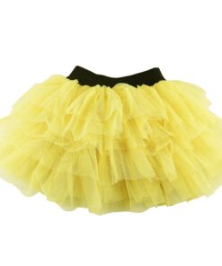 Wennikids Baby Girl Candy Color Half-length Tulle Tutu dance Skirt cute Solid Color Fashion pettiskrit 3-8 years