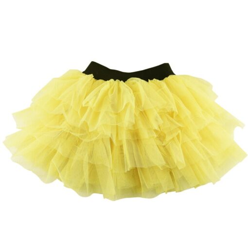 Wennikids Baby Girl Candy Color Half-length Tulle Tutu dance Skirt cute Solid Color Fashion pettiskrit 3-8 years