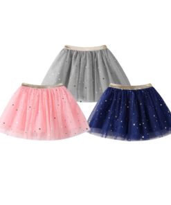 Skirts Toddler Kids baby Children's Clothing Girl skirt denim princess skirt tutu Party Stars Sequins Dance 19May24